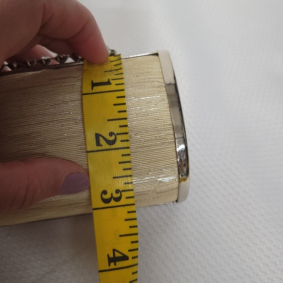 Expressions Nyc Rhinestones fabric clutch bag - Picture 9 of 10